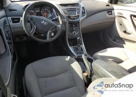 2014 Hyundai Elantra Se from USA, damaged, VIN 5NPDH4AE1EH486307